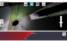 screenshot from Trimble Forensics Capture field software