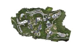 Photo of a subdivision using photogrammetry