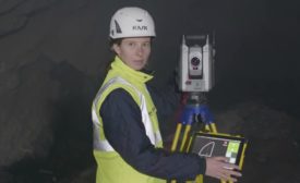 Trimble and Amberg tunnel surveying